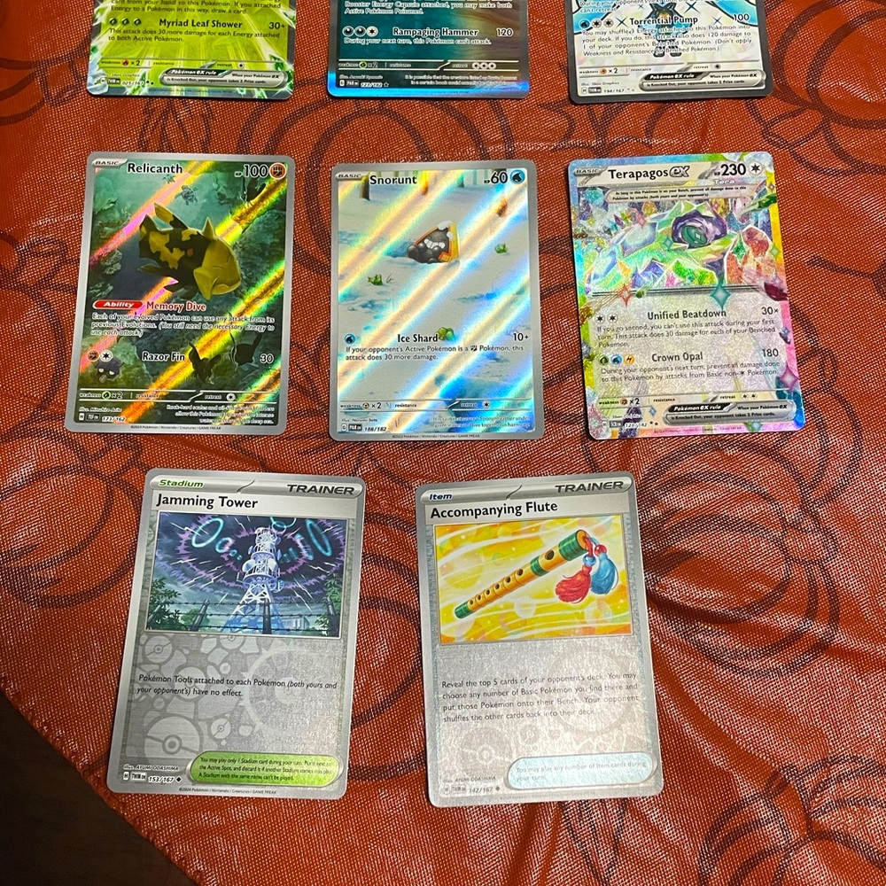 Newly opened pokemon cards (moderately rare) 13